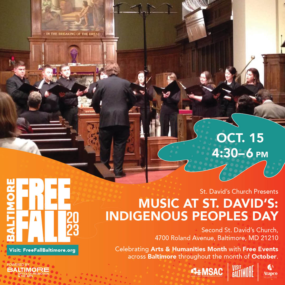 Music at St. David's: Indigenous Peoples Day
