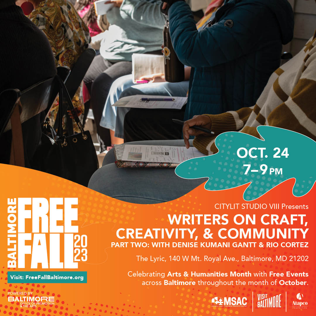 CITYLIT STUDIO VIII: Writers on Craft, Creativity & Community – Part Two
