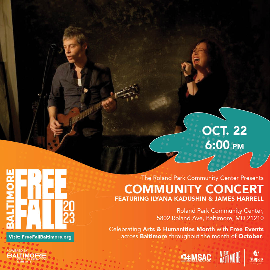 Community Concert featuring Ilyana Kadushin & James Harrell