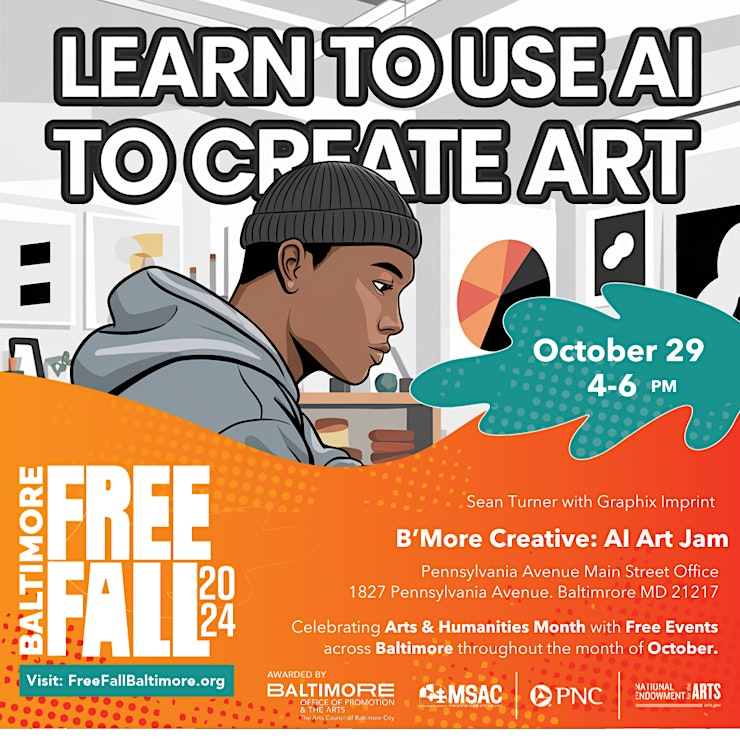 B'More Creative: AI Art Jam