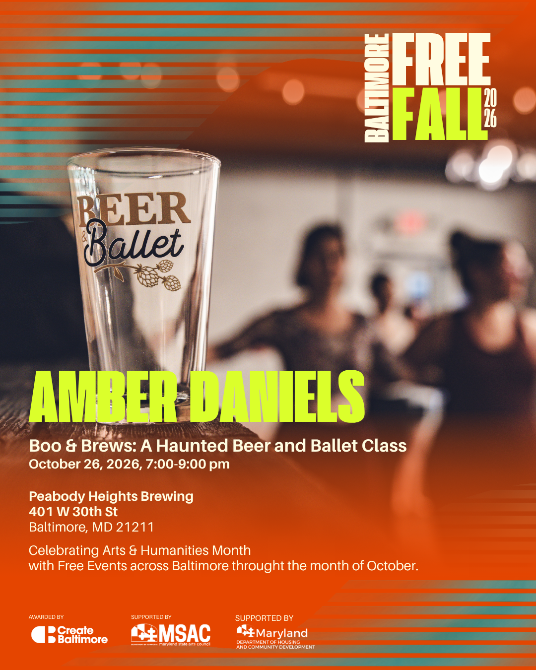 Boo & Brews: A Haunted Ballet Class